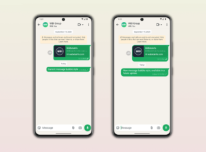 Leia mais sobre o artigo WhatsApp muda visual das mensagens e prepara novo layout