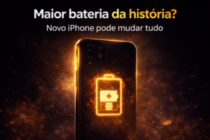 Leia mais sobre o artigo iPhone 18 Pro Max pode ganhar bateria maior e autonomia inédita, diz rumor