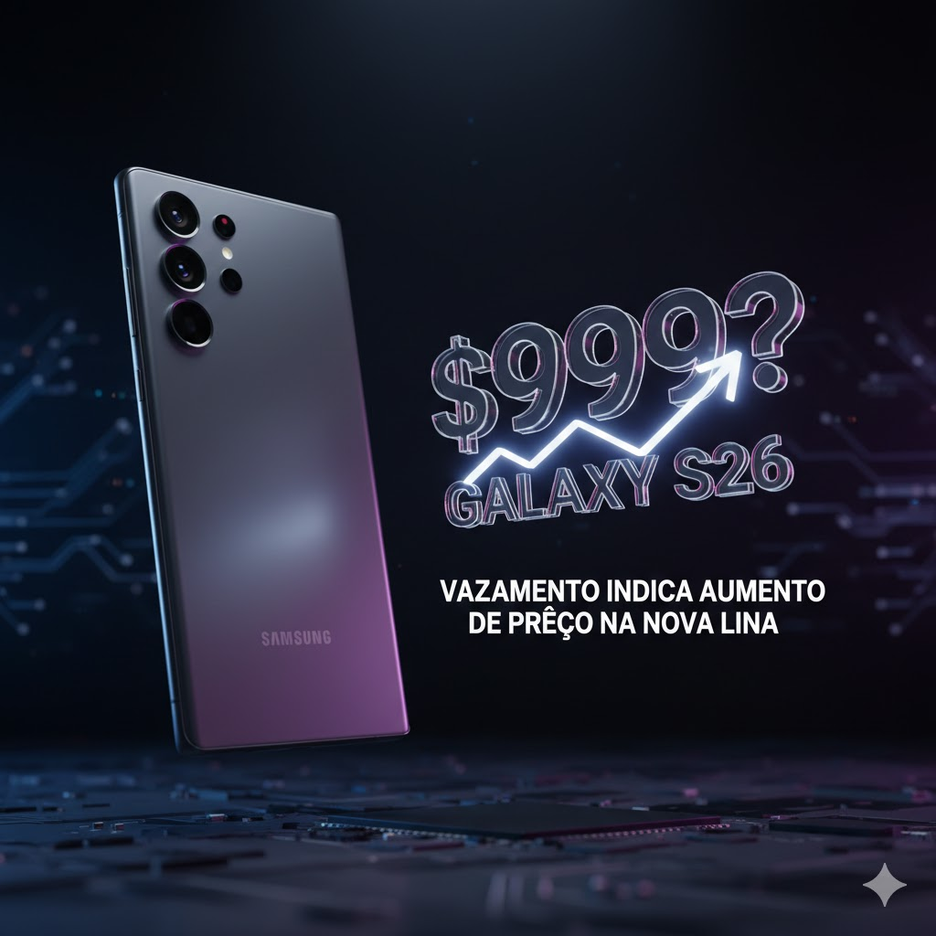 Leia mais sobre o artigo Galaxy S26: Vazamento indica aumento de preço na nova linha da Samsung