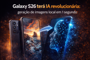 Leia mais sobre o artigo Galaxy S26 terá IA revolucionária: geração de imagens local em 1 segundo