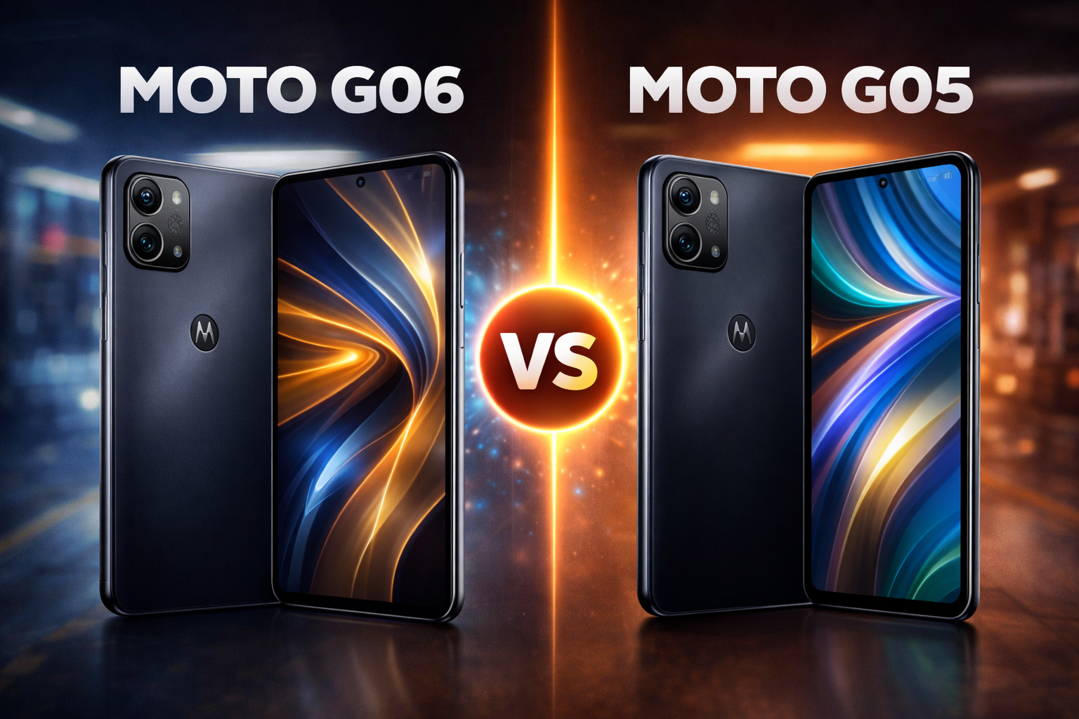 Leia mais sobre o artigo Celulares de entrada : Motorola Moto G06 ou Moto G05 — Qual vale a pena comprar?