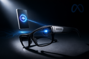 Leia mais sobre o artigo Óculos com câmera da Samsung chegam em 2026 para rivalizar com a Meta